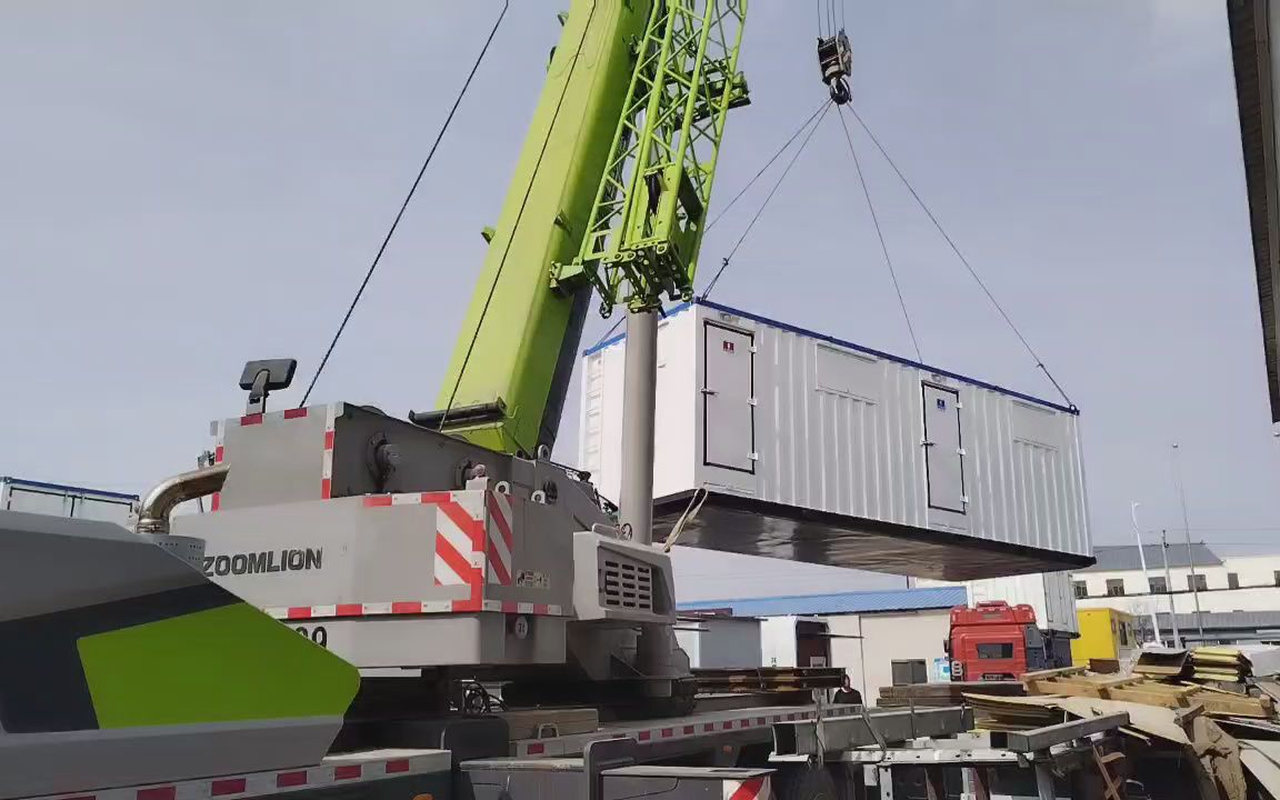 栖霞集装箱吊装